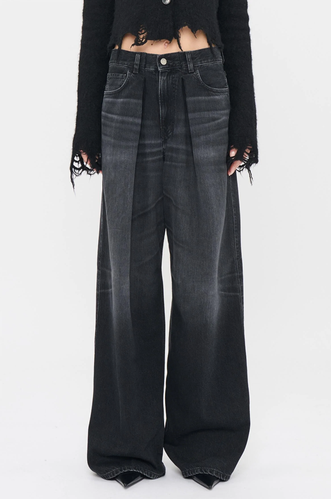 Candy Black Tencel Bukser